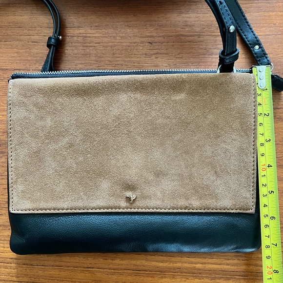 Zara Leather & Suede Crossbody Bag - Picture 10 of 12